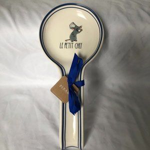 NWT Rae Dunn Disney Pixar Ratatouille Le Petit Chef Spoon Rest w/  Remy …